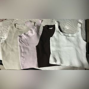 4 sculpt knit top bundle